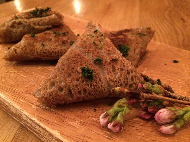 おつまみガレットが充実！シードルとビオワインでちょい飲みにぴったり。＠ヴァンテオ ガレットスタンド（恵比寿）