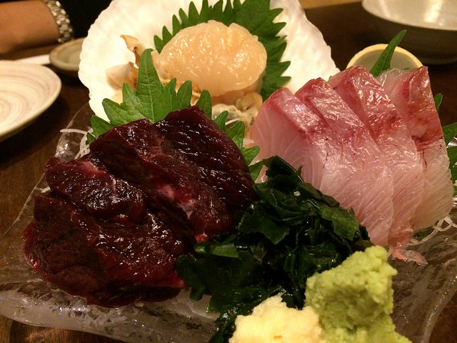 クジラの刺身はマスト！日本酒と酒の肴にぐっとくる駅近の居酒屋さん。＠和み家 魚えん（神田）