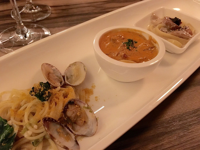 いろいろ選べるコースとワインのマリアージュ。女子会やワイン好きにおすすめ！＠トラットリア ドルチェ ヴィータ（Trattoria La DOLCE VITA ）