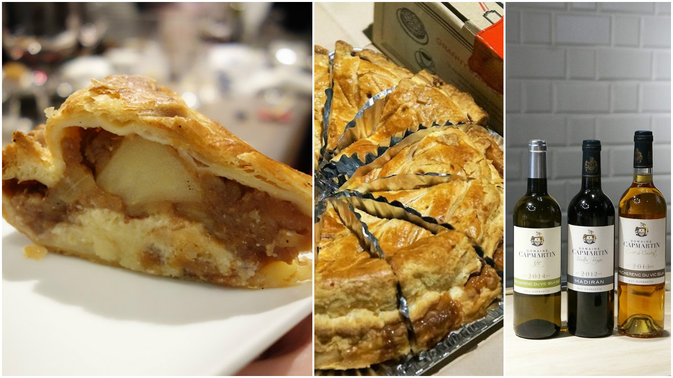 【オススメマリアージュ】シュッド・ウエストワイン（カップマルタン甘口白）とグラニースミスのアップルパイ！
