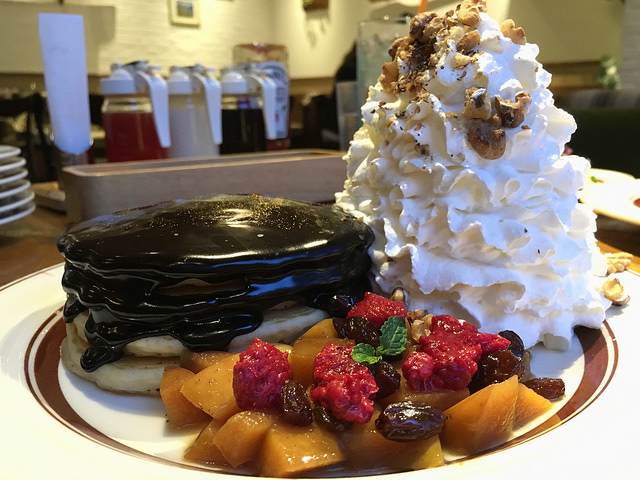やっぱり生クリームが好き！限定パンケーキを食べてきた！＠エッグスンシングス 銀座店