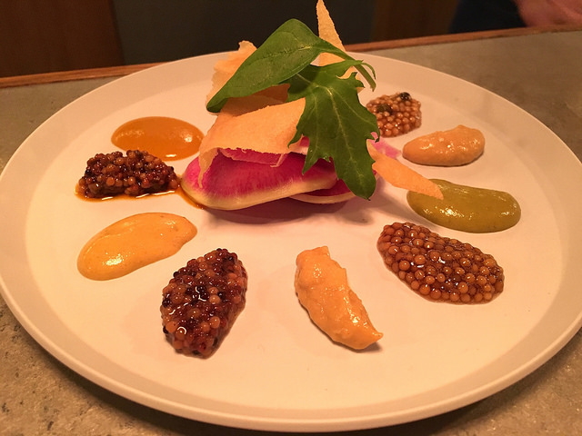 オセアニアワインとマスタードの粋なマリアージュ。＠ワイン&マスタードA（新宿三丁目）