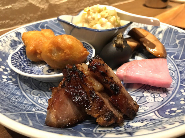 アレンジされた中国郷土料理に紹興酒を合わせて。@Matsushima（まつしま）代々木上原