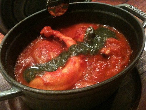 たこ足のトマト煮。
