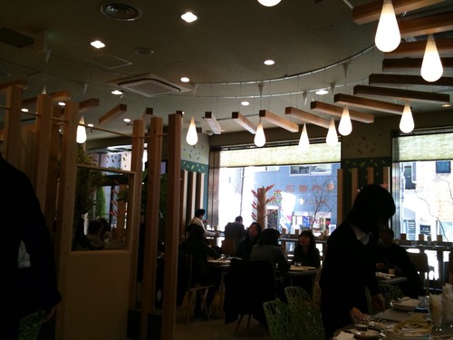 森カフェ 店内