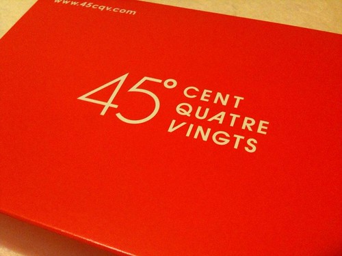 角度は律儀に45° さくさくの食感で甘めの大人タルト＠45°CENT QUATRE VINGTS（サンキャトルヴァン）紀尾井町