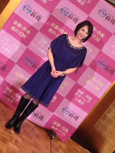 第２部は櫻井淳子さんのトークセッション＠京都・丹後PRフェアin東京