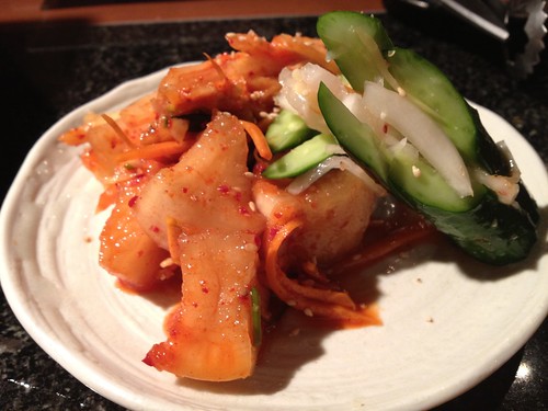 キムチ盛り合わせ＠五反田焼肉じゅう兵衛 はらみ堂 和牛一頭流