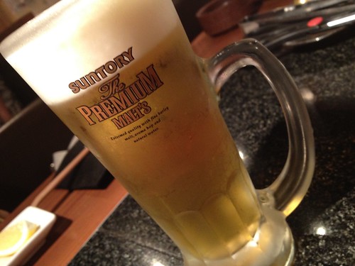 肉にはやっぱり生ビール＠五反田焼肉じゅう兵衛 はらみ堂 和牛一頭流