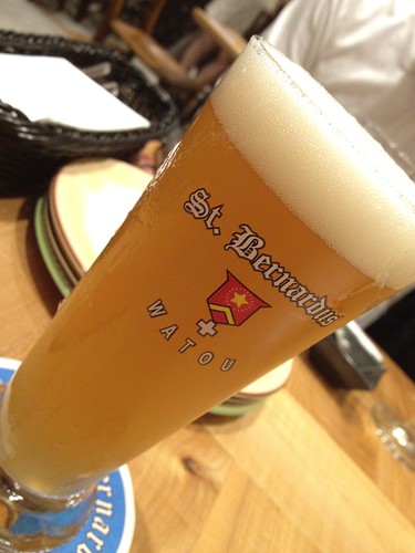 はじめの一杯。@ブラッスリーセント・ベルナルデュス