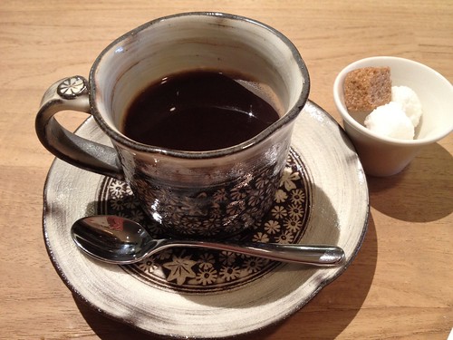 こちらは食後のコーヒー@シャントレル