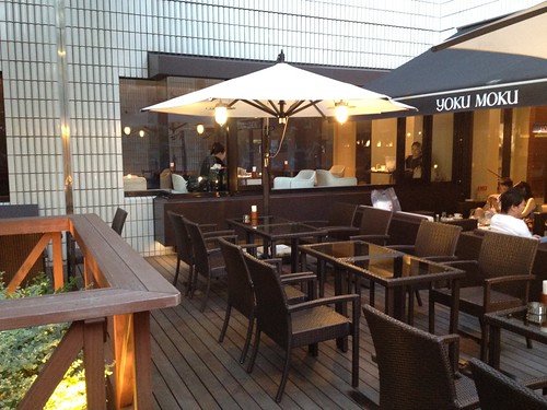 カフェテラスがおすすめ！＠ブルー・ブリック・ラウンジ