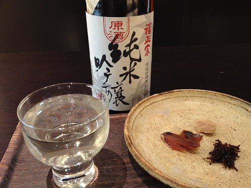 秋おろしとおつまみ＠福光屋　ミッドタウン東京店