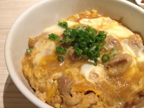 締めの親子丼。ハーフサイズ@鶏や せぼん