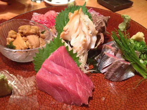 お刺身の盛り合わせ@すし屋魚真 下北沢店