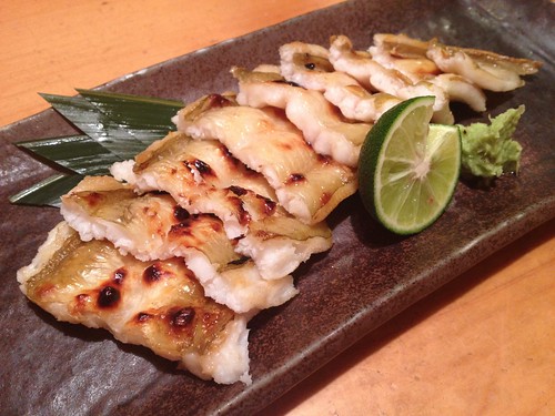 穴子の白焼き@すし屋魚真 下北沢店