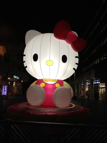 キティちゃんがお出迎え＠サンリオピューロランド