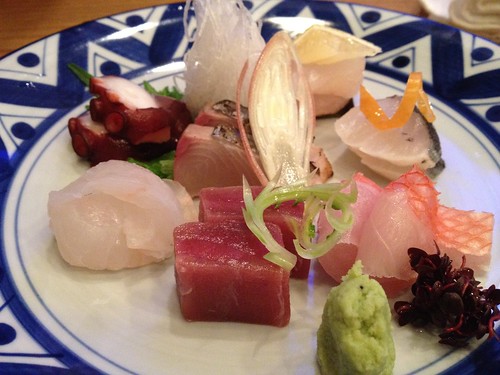 お刺身5点もり1000円@立ち呑み地酒屋 常蔵
