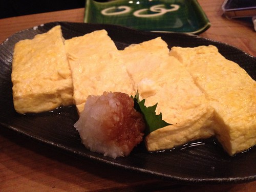 だし巻き卵 480円@立ち呑み地酒屋 常蔵