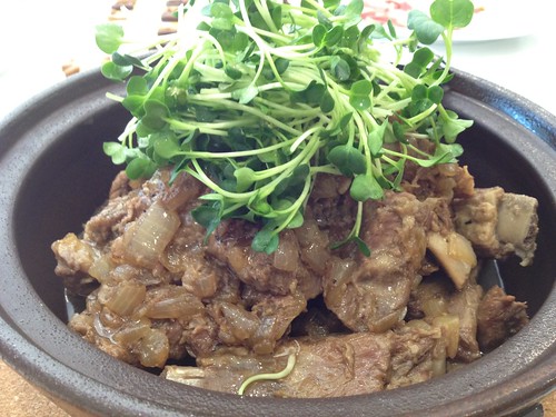 スペアリブの煮込み料理＠Garden Kitchen