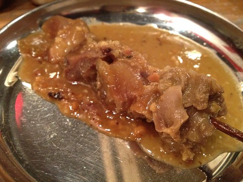 どて焼き150円@串かつ どて焼き 名代 幡ヶ谷店