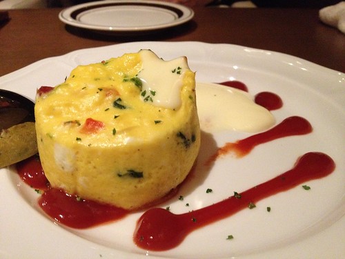 スペイン風オムレツ オーロラソース@LA LOLA(ラロラ)