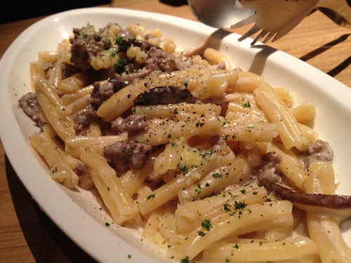 サルシッチャのパスタ＠ダブリュー センガワ