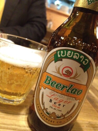 レオビール＠ピーナッツ食堂