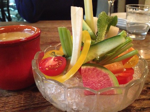 彩り野菜のバーニャカウダー@恵比寿のパンダ