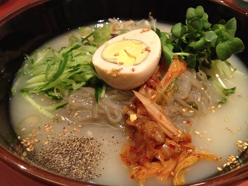 冷麺@焼肉我門