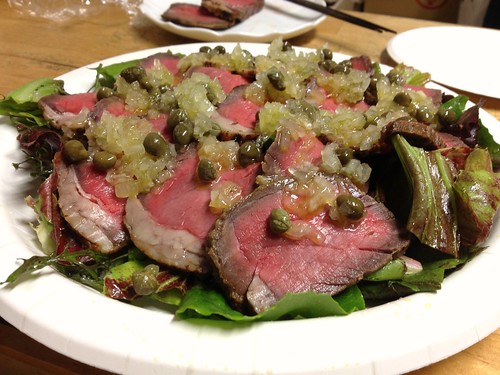 ローストビーフのサラダ＠八百屋 瑞花