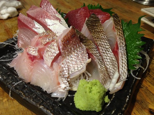 3点刺身盛り合わせ 999円＠鰓呼吸 麻布十番商店街