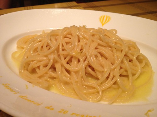 スパゲッティ レモンクリーム＠グー イタリアーノ 赤坂店