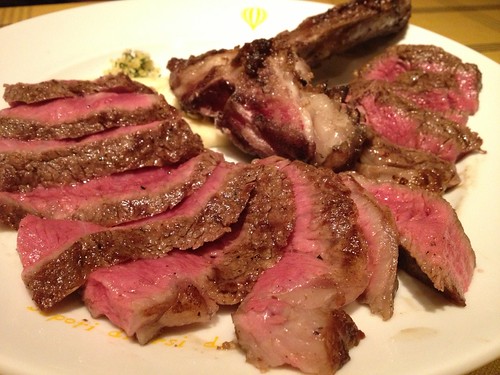 Tボーンステーキスライス＠グー イタリアーノ 赤坂店