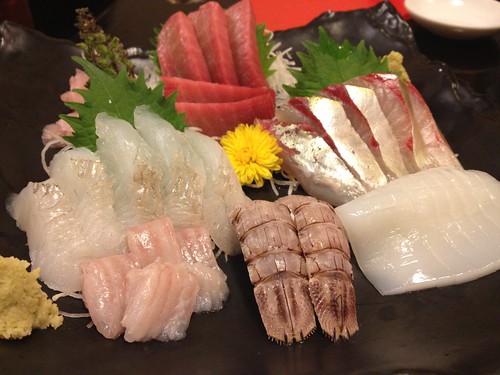 魚介の美味しい居酒屋さんで京王線エリアの食べログレビュアーオフ会。グルメについて楽しく語る夜。＠なみなは（仙川）