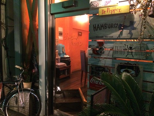 入り口。小さなお店です。ジョージーズキッチン@