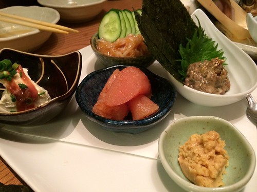 日本酒のアテたち@渋三魚金