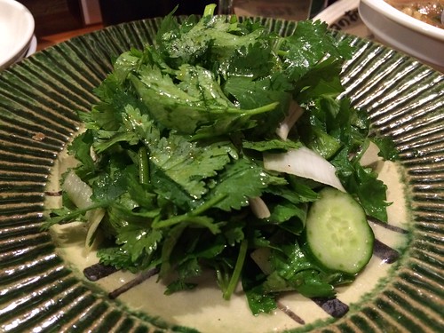 パクチーサラダ@炭火焼 えびすや