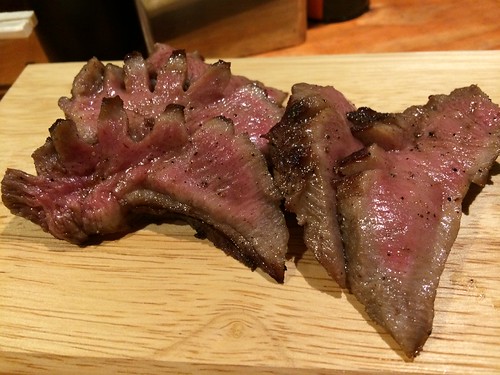 厚切り牛タン@炭火焼 えびすや