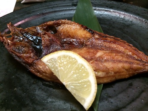 アジの醤油干し＠能登の夜市