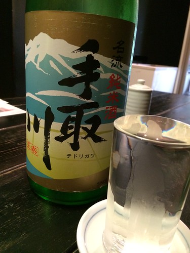 純米酒　手取川＠能登の夜市