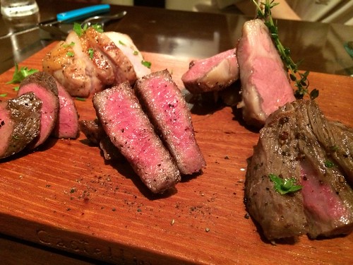 炭火焼特選5種盛り合わせ@カルネリーナ