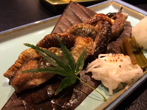 焼き物はさんま@鮨染井 金平 恵比寿