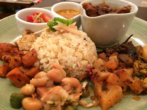 サブジ定食＠ベーシス エー