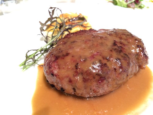 熟成牛のハンバーグステーキ＠カルネヤサノマンズ