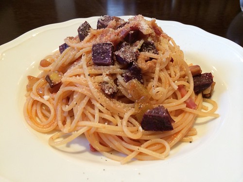 サツマイモのパンチェッタ＠オステリア アルコ