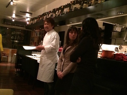 ナターシャ女史とシェフ＠オステリアトット