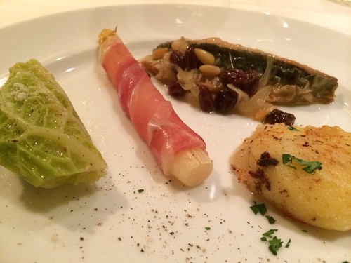 フリウリ-ヴェネツィアジュリアの前菜盛り合わせ＠オステリアトット