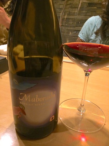 Maboroshi Pinot Noir Maboroshi vineyard Russian River Valley@瀧口