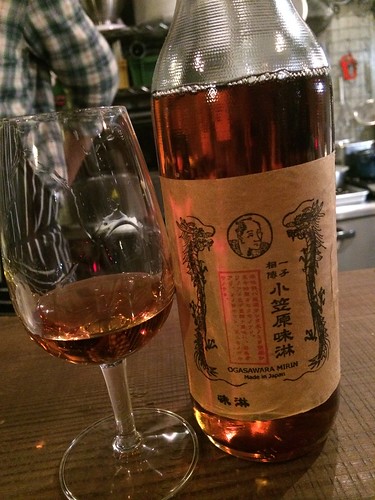 食後酒はなんと「味醂」@サーモンアンドトラウト